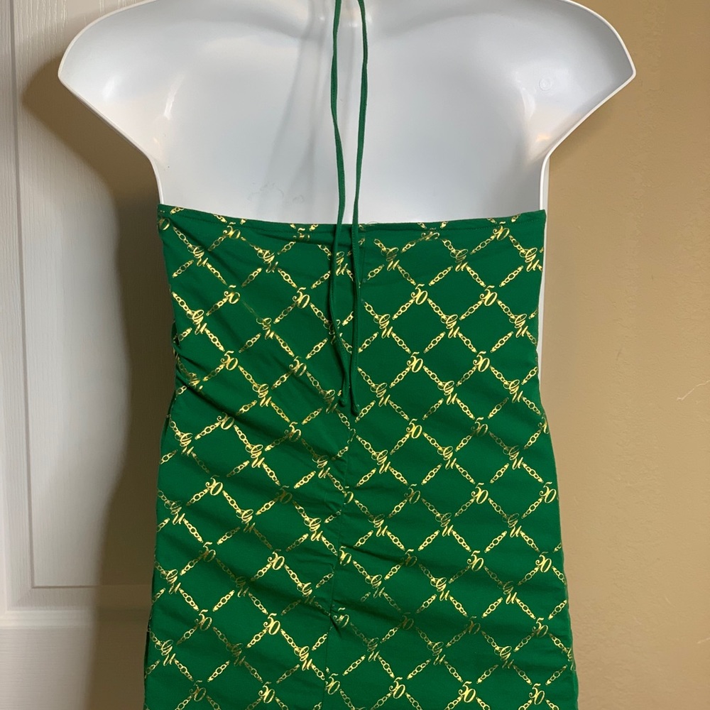 🎈Gold & Green top - Picture 7 of 7